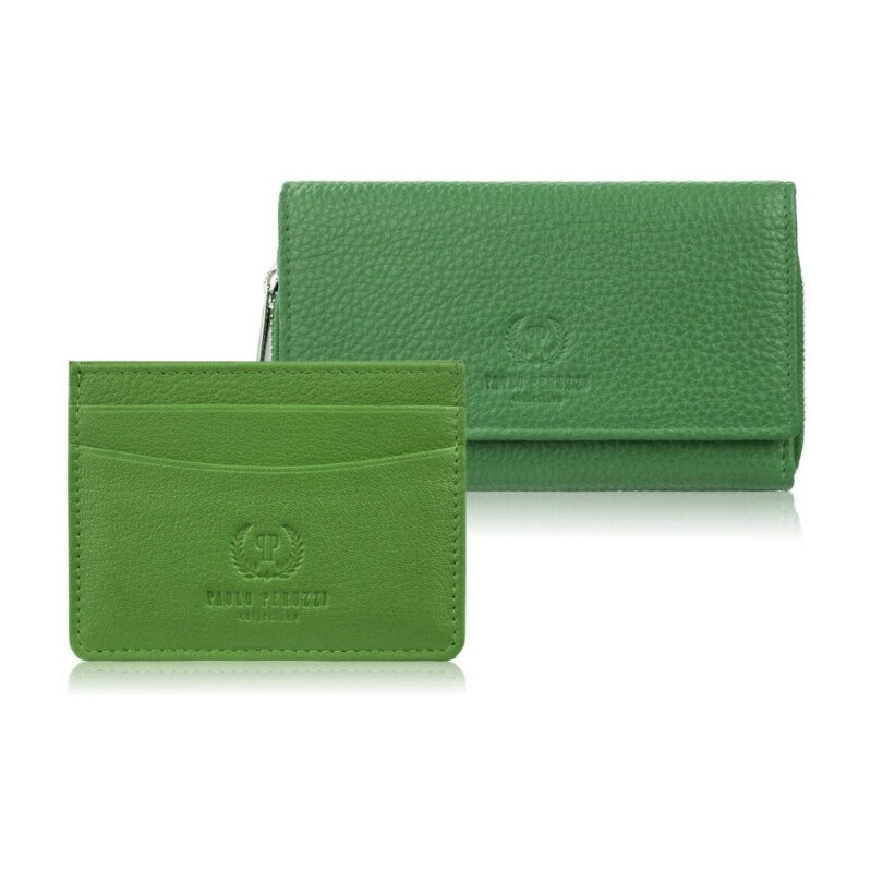 Paolo Peruzzi Paola Peruzziho Darčeková sada, dámska kožená peňaženka 64967107