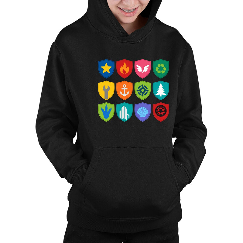 E-shop Garibald Špeciálny tím - detská mikina s kapucňou pre fanúšikov