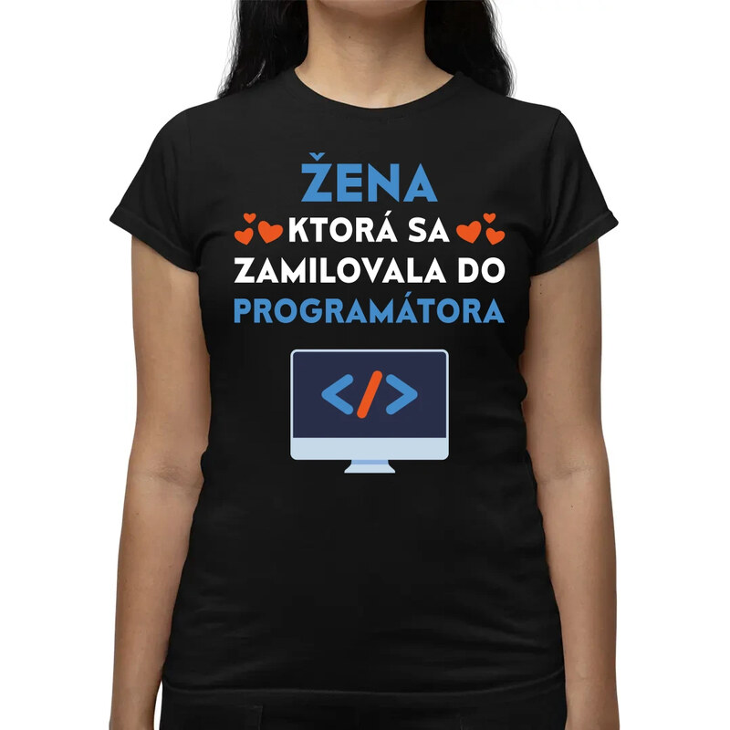 E-shop Garibald Žena, ktorá sa zamilovala do programátora - dámske