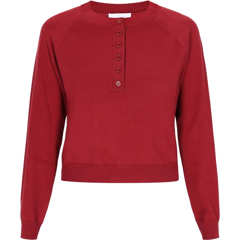 usha BLUE LABEL Sveter burgundská 65657798