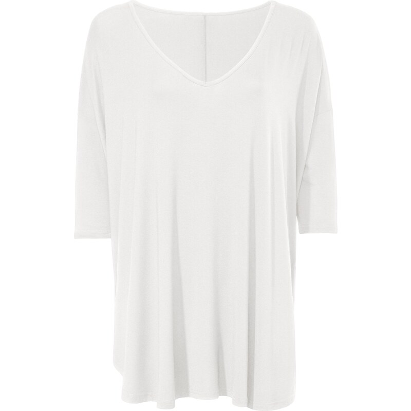 heine Oversize tričko šedobiela 65415081