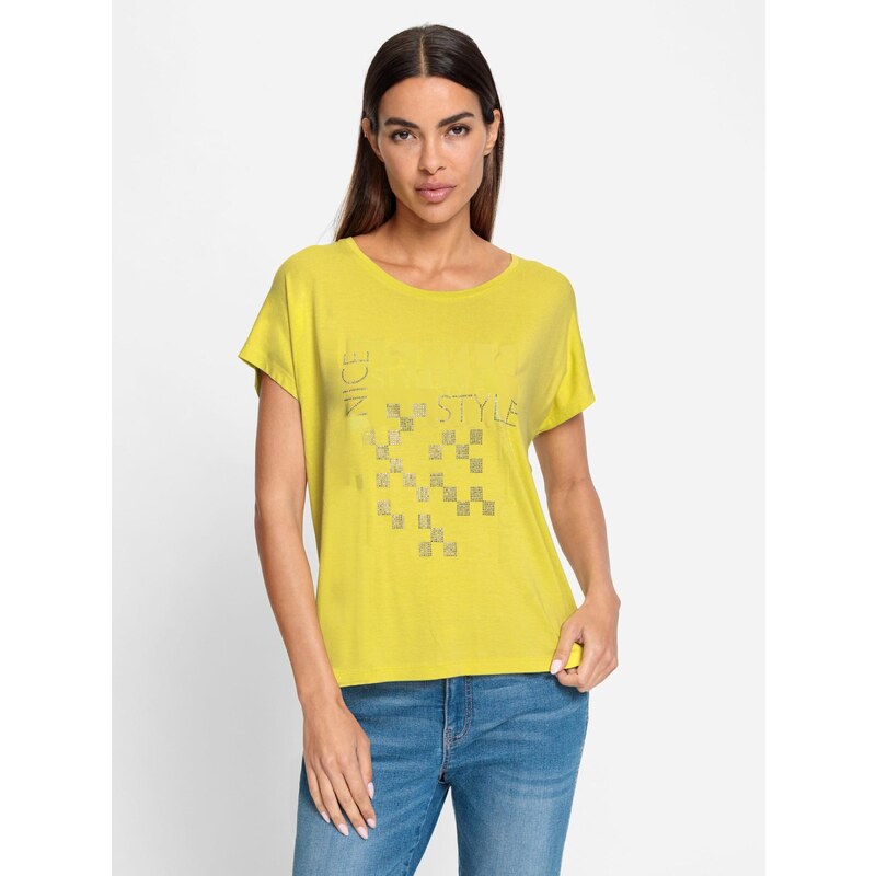 heine Tričko žltá / strieborná 65885067