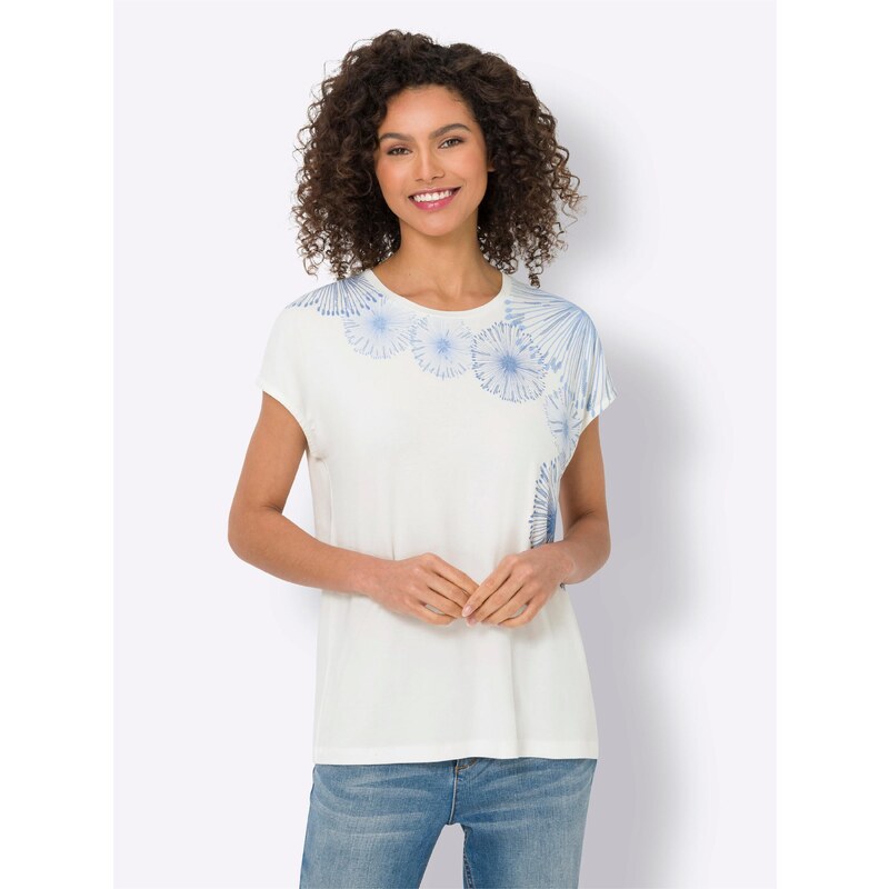 heine Tričko modrá / biela 65885259