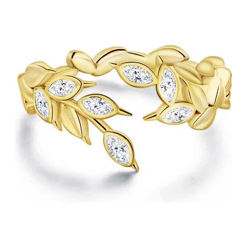 Dámsky strieborný prsteň WRUNA 64973758