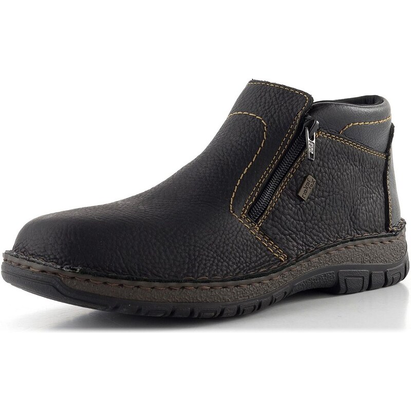 Rieker pánska zipsová členková obuv s membránou čierna 05173-00 65612010