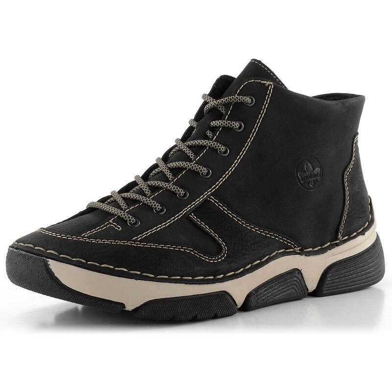 Rieker šněrovací kotník černý 45906-00 65612014