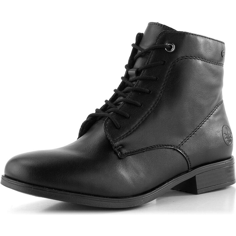 Rieker šněrovací kotník černý 77030-00 65612019