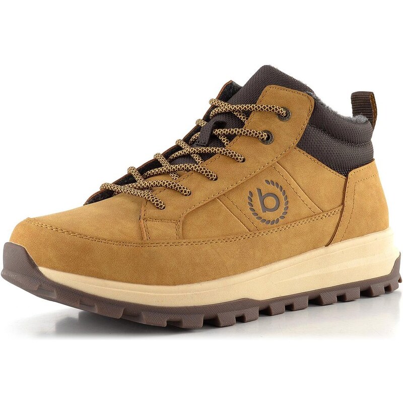 Bugatti pánska šnurovacia členková obuv béžová 325-ANP30-5069 65612117