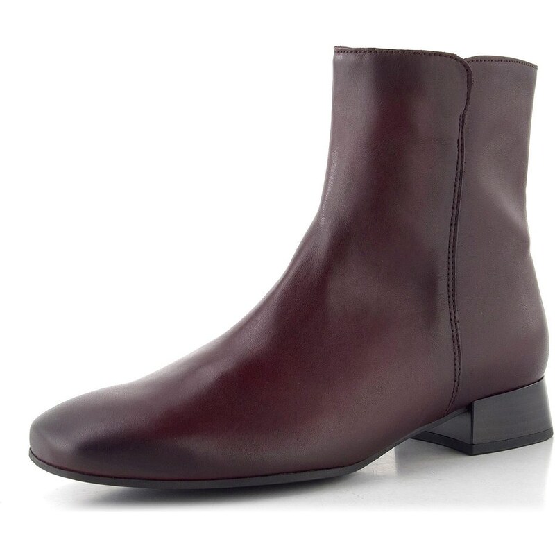 Gabor kotník na podpatku bordo 75.670.25 65971061