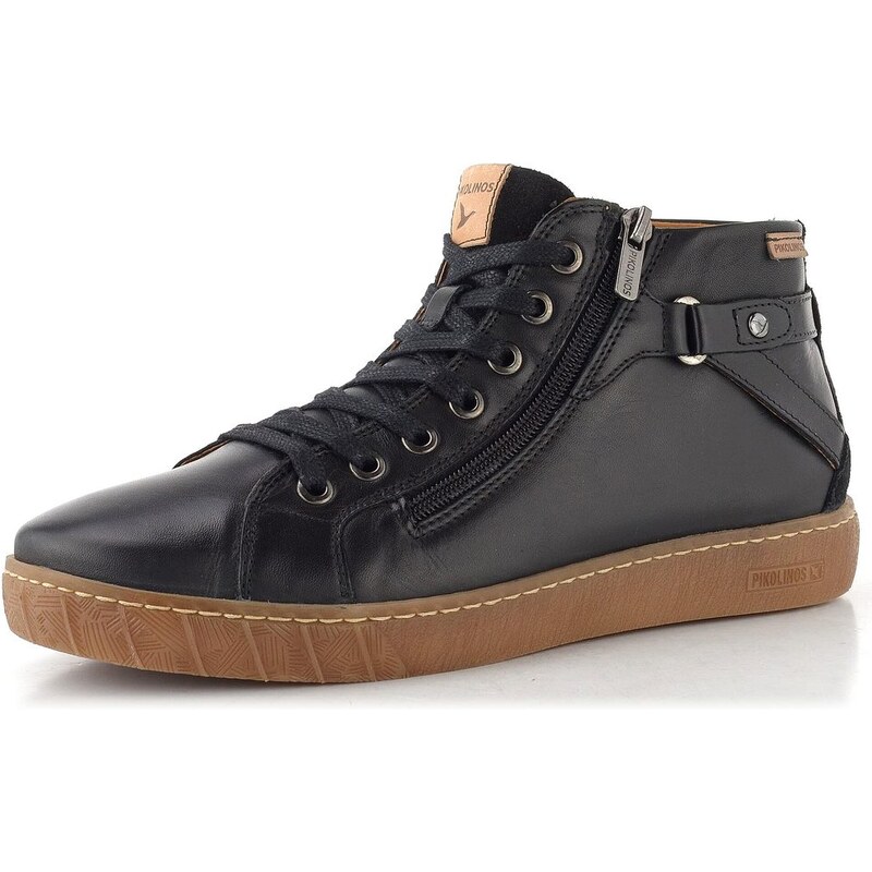 Pikolinos kotník se zipem Lanzarote black W7B-8868C1 65612131