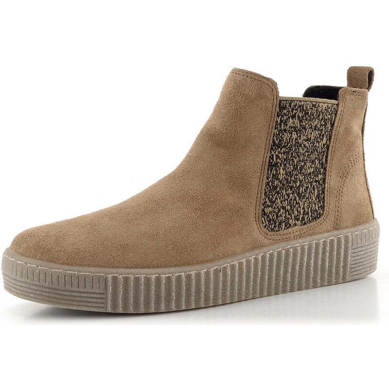 Gabor semišová členková obuv na platforme sahara 73.731.11 65612139