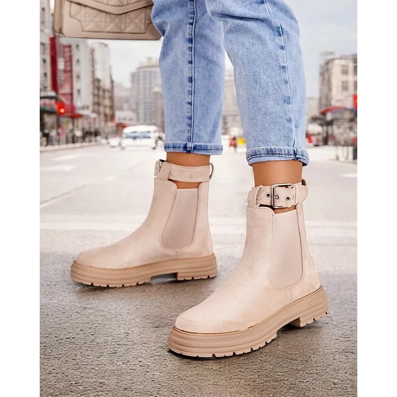 Resti Womens ankle boots with decorative strap Ozzoas 64979270