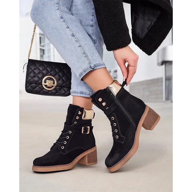 Resti Womens low-heeled ankle boots Nedelin 64979287