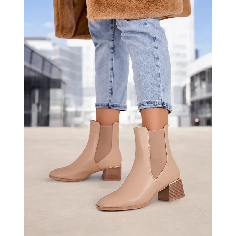 Resti Womens ankle boots on low heels Eterra 64979295