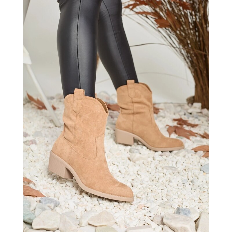 Resti Light brown womens insulated cowboy boots Bronco 64979096