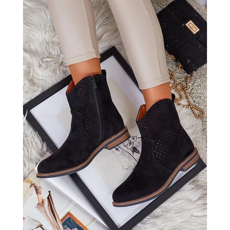 Resti Womens Toffas Openwork Boots 64979204