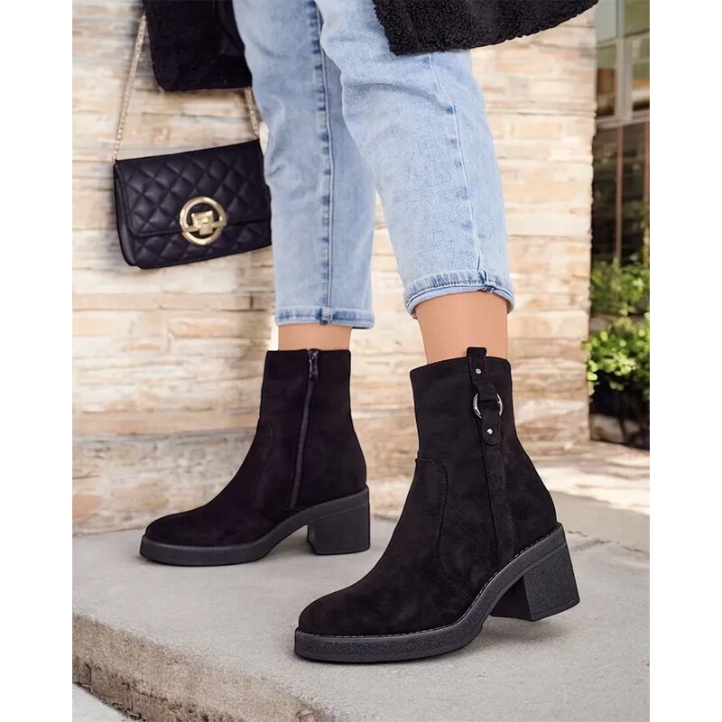 Resti Womens ankle boots on a post Boron 64979235