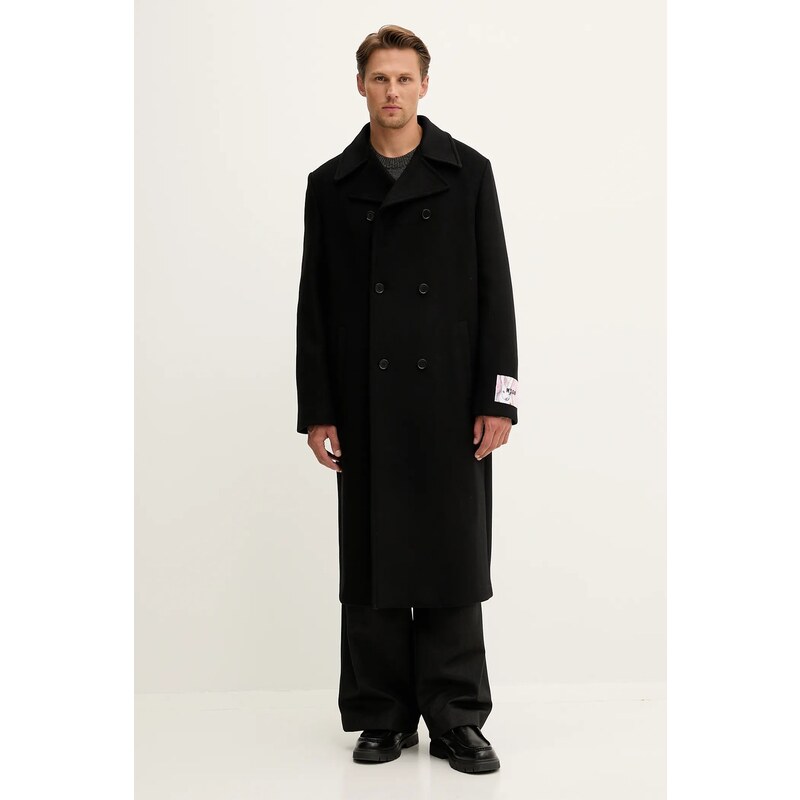 Vlnený kabát MSGM 64977053