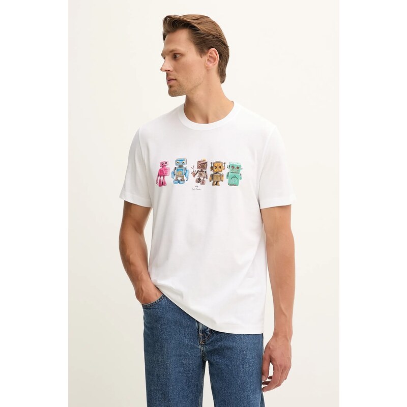 Bavlnené tričko PS Paul Smith 64976725