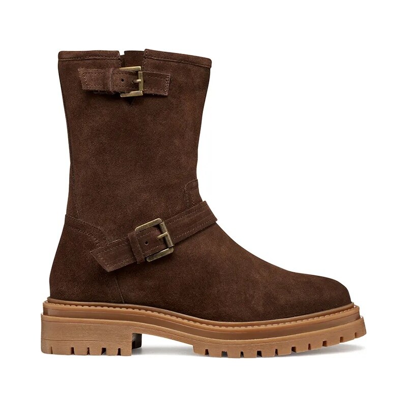 Kožené členkové topánky Geox D IRIDEA 64986640