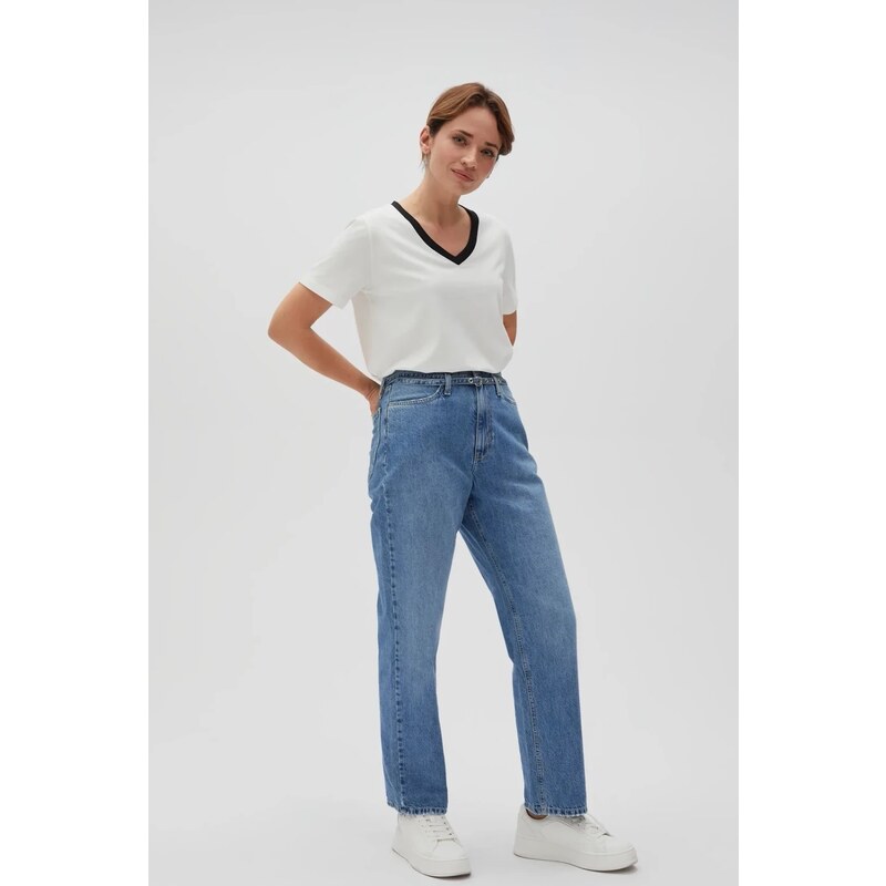 Marisse Womens Jeans L-Je-4612 Blue 64978942