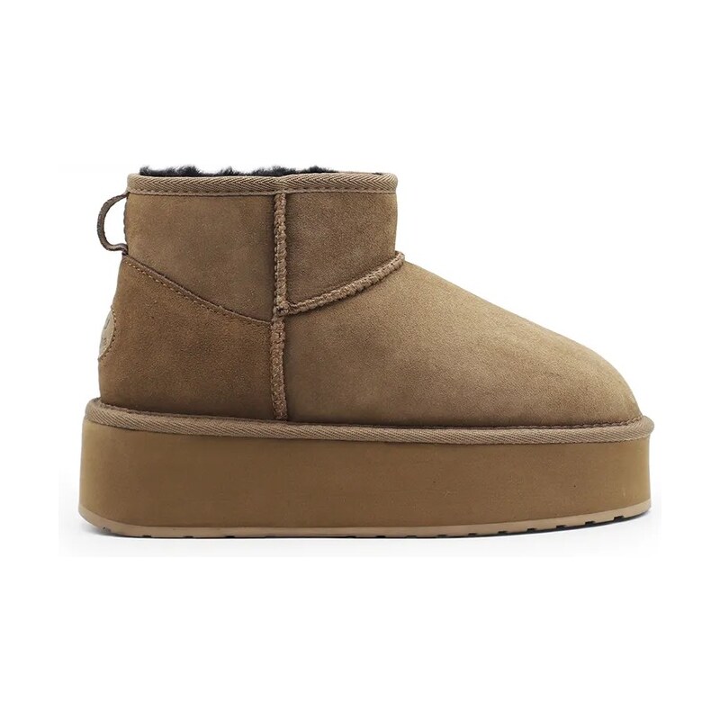 Semišové snehule Emu Australia Stinger Micro Flatform 61166775