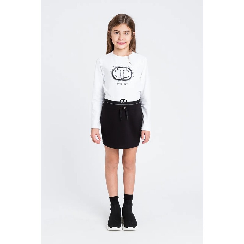 Detské tričko s dlhým rukávom Twinset 64986733