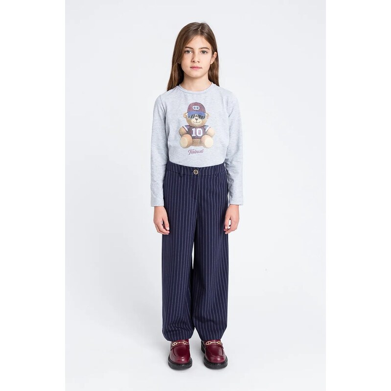 Detské tričko s dlhým rukávom Twinset 64986771