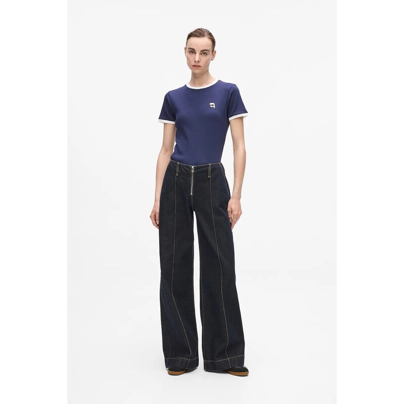 Bavlnené rifle Karl Lagerfeld IKON 64986565