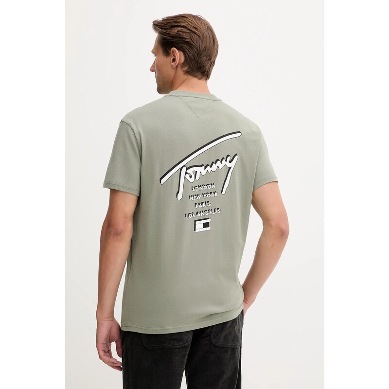 Bavlnené tričko Tommy Jeans 64986678