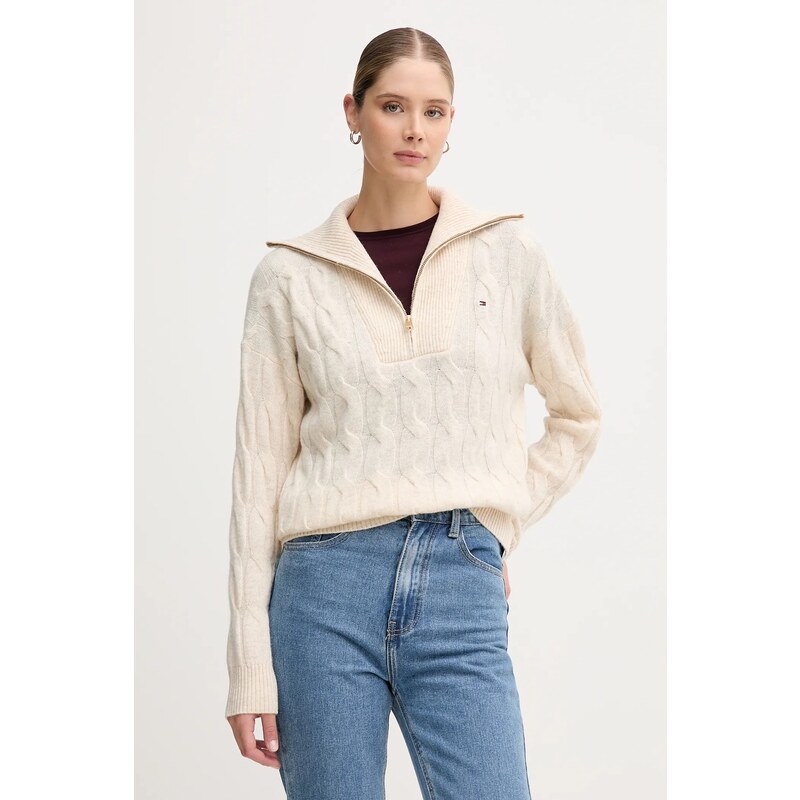 Vlnený sveter Tommy Hilfiger 64986691