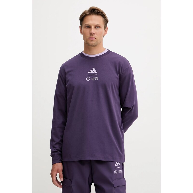 Tričko s dlhým rukávom adidas x Mercedes 64986557