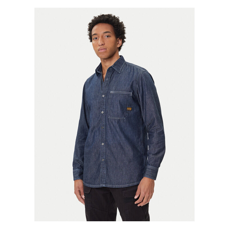 džínsová košeľa G-Star Raw 64980454