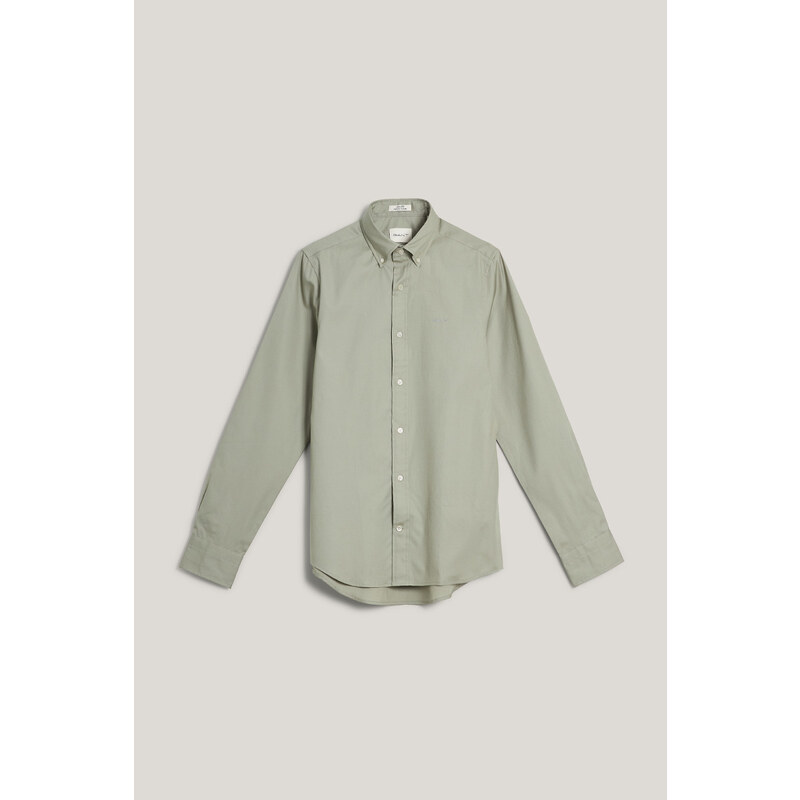 KOŠEĽA GANT SLIM PINPOINT OXFORD SHIRT FADED SAGE 64980707