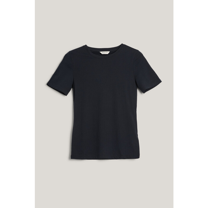 TRIČKO GANT LIGHT COTTON SS T-SHIRT BLACK 67313239