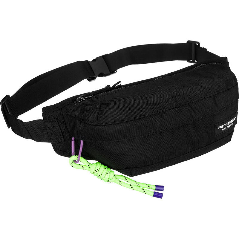 Čierna športová pánska ľadvinka z polyestru – Peterson 64983345