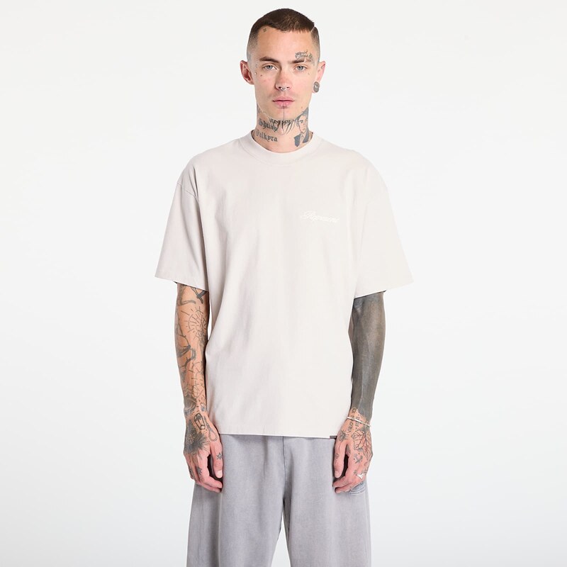 Tričko REPRESENT Script Logo T-Shirt Concrete M 64986494