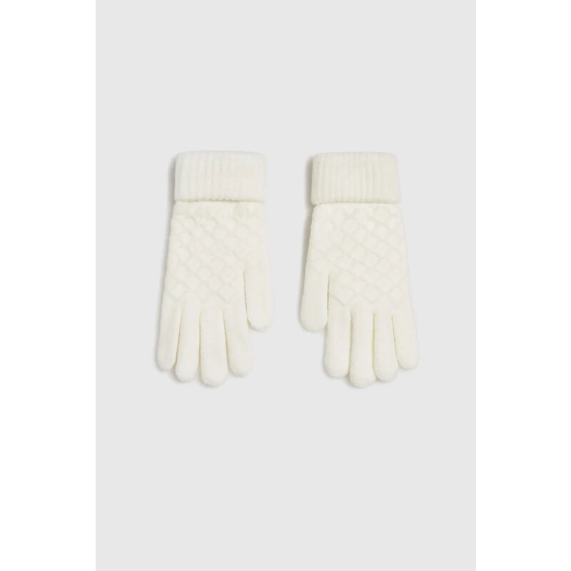 Marisse Womens Gloves Z-Re-4502 Off White 64988667