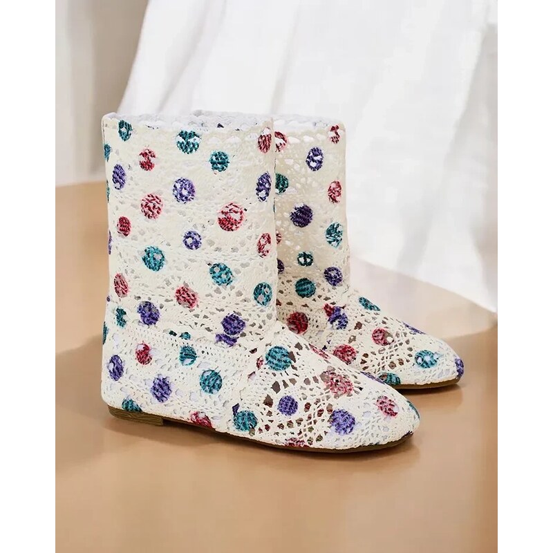 Resti Childrens openwork Misuti boots 64988854