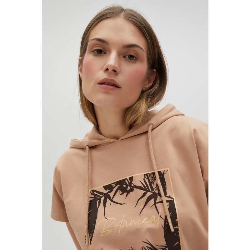 Marisse Womens Sweatshirt L-Bl-4604 L.Brown 64988809