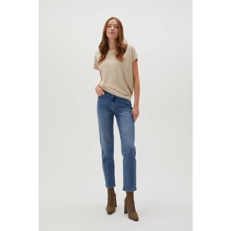 Marisse Womens Jeans L-Je-4603 D.Blue 64988828