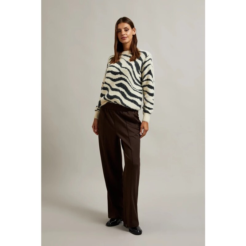 Marisse Womens Trousers Z-Sp-4509 Brown 64988678