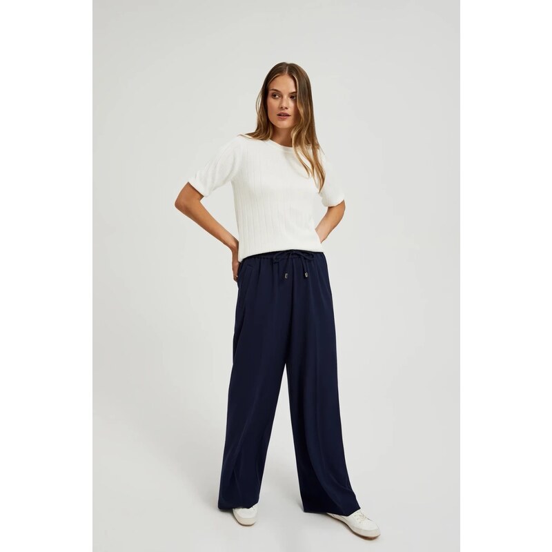 Marisse Womens Trousers Z-Sp-4531 Dark Navy 64988707