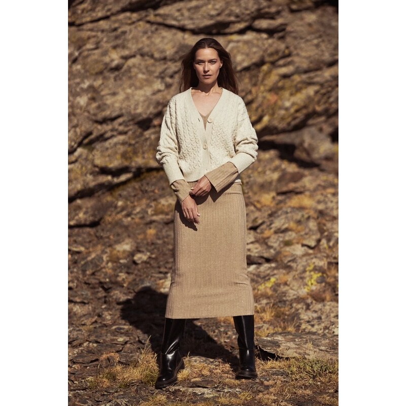 Marisse Womens Sweater Z-Sw-4521 Off White 64988736