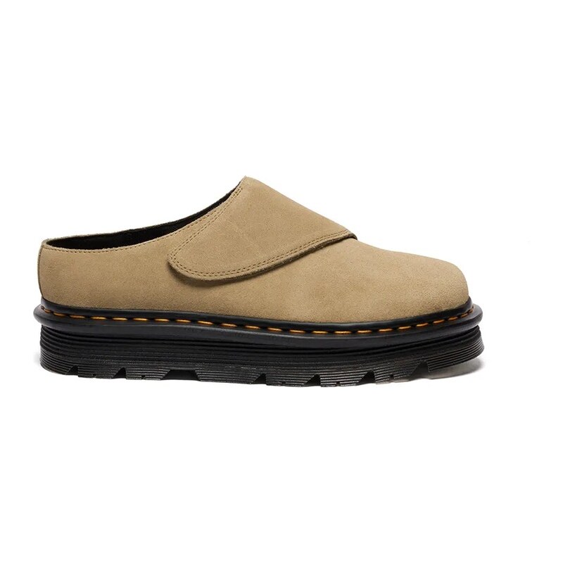 Semišové šľapky Dr. Martens ZebZag AnyWair Mule 64989648