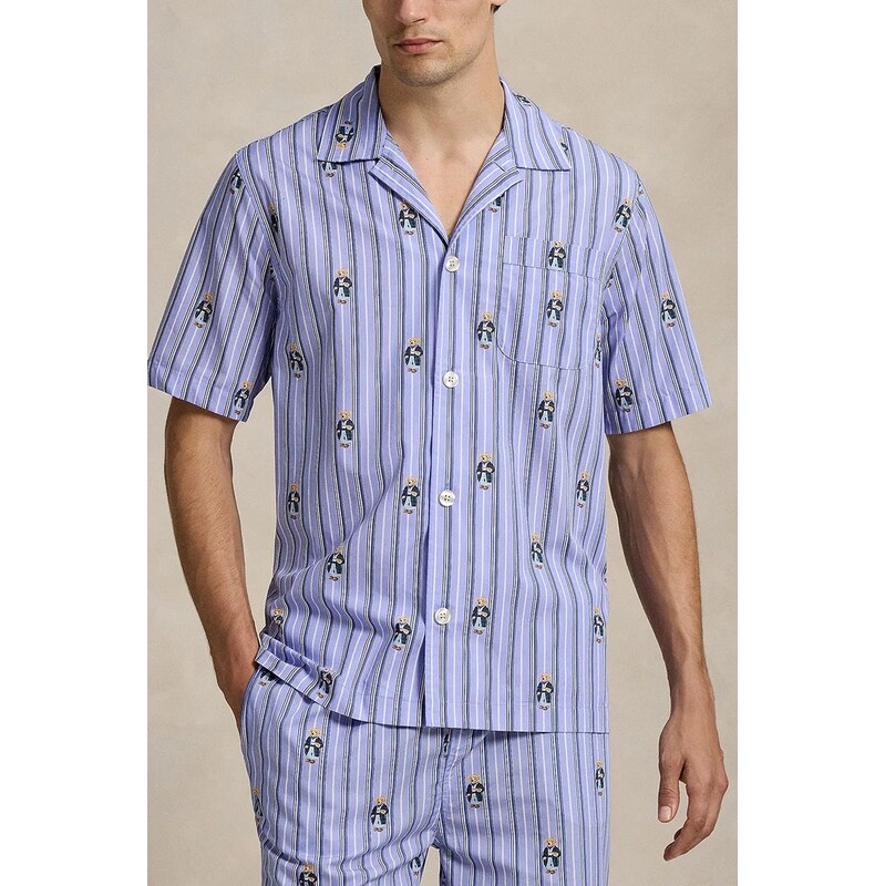 Bavlnená pyžamová košeľa Polo Ralph Lauren 64989597