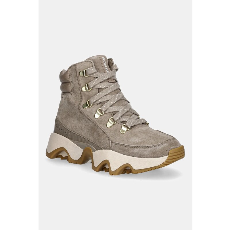 Semišové snehule Sorel KINETIC IMPACT CONQUEST PLUS WP 64989688