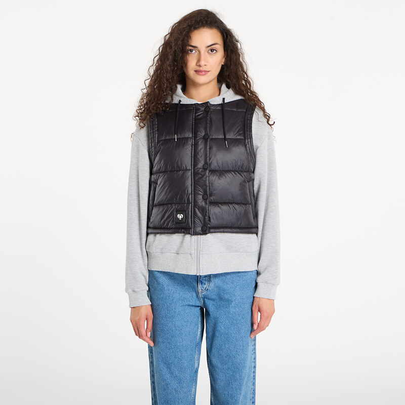 Mikina Desigual Combined Sweatshirt Light Gray Vigore L 64989946