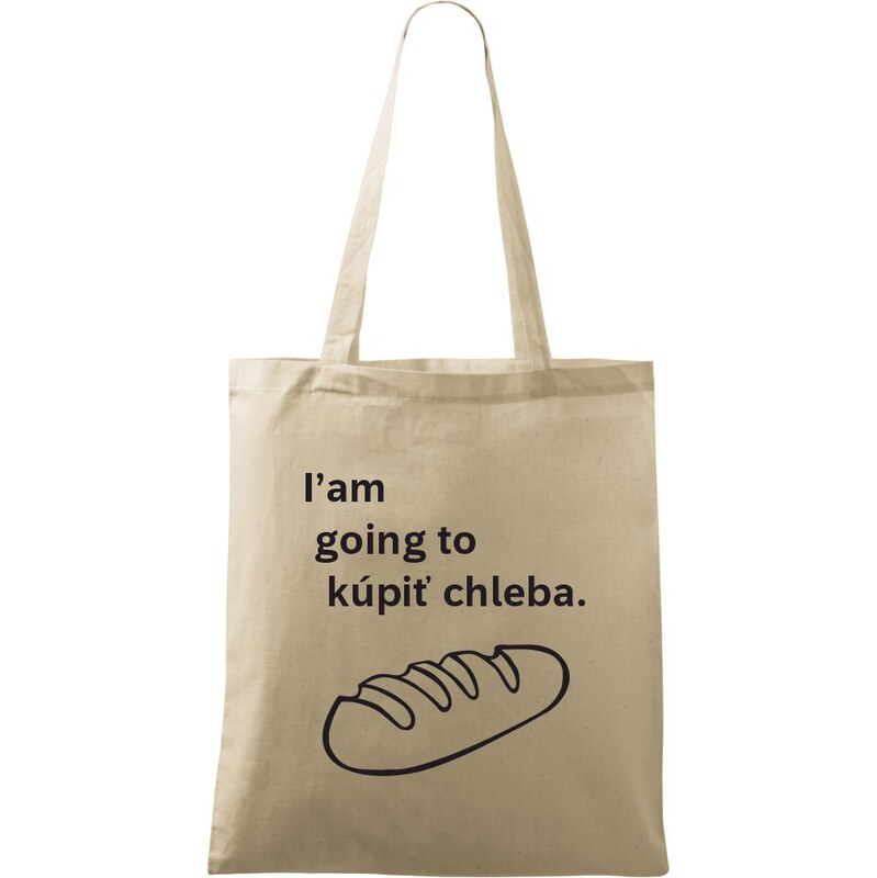 Handel Nákupná taška - I am going to kúpiť chleba 64990185