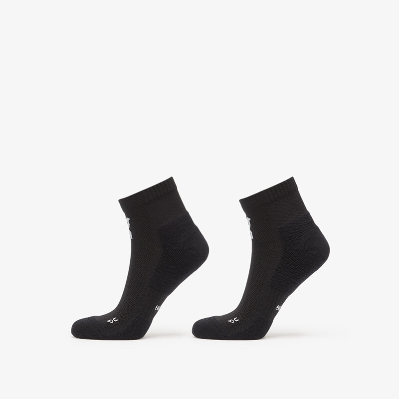 Ponožky On Core Run Sock Mid 2-Pack Black M 64990740